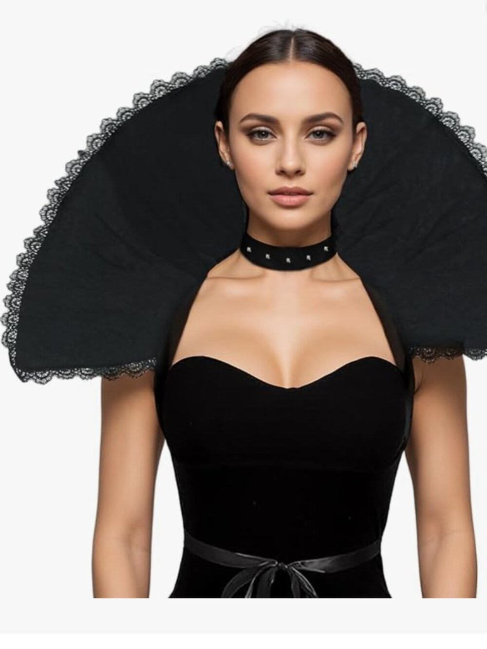 Stand Up Victorian Collar Queen Costume